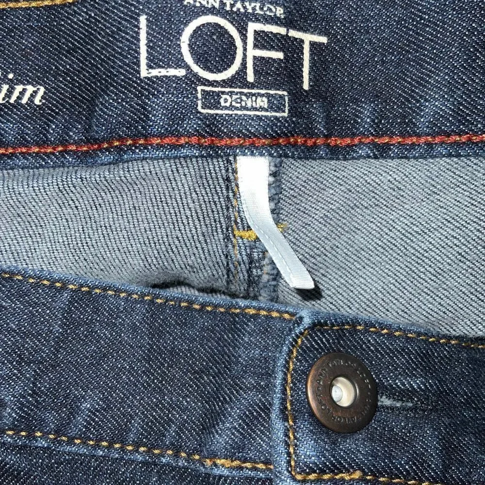 Ann Taylor Loft Modern Slim Jeans size 10 - Picture 6 of 8